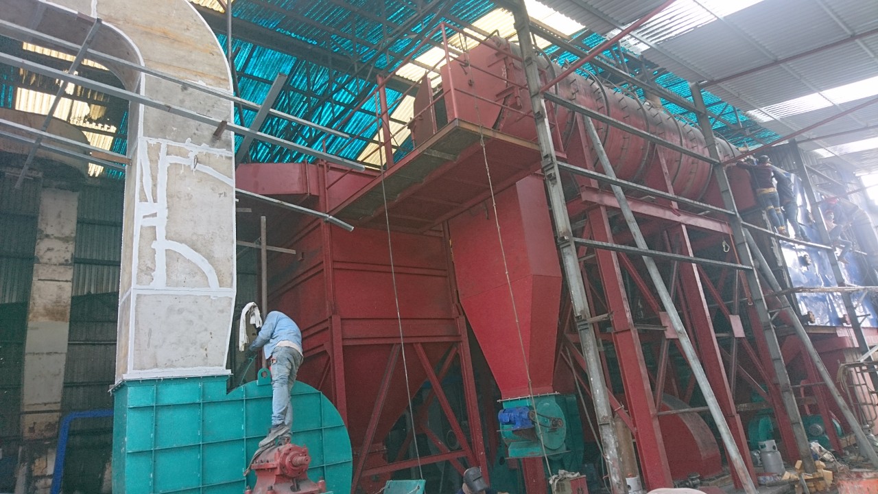 Nguyên lý hoạt động của nồi hơi đốt trấu