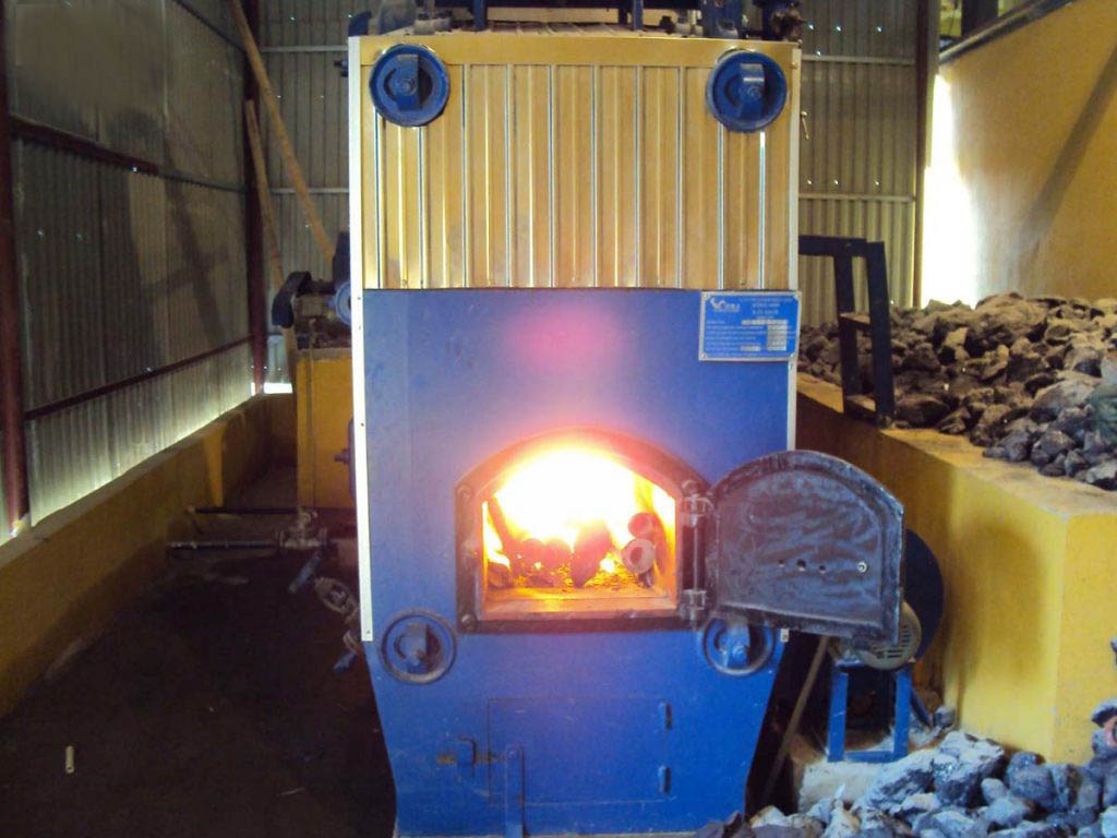 Nguyên lý hoạt động của lò hơi đốt than công nghiệp