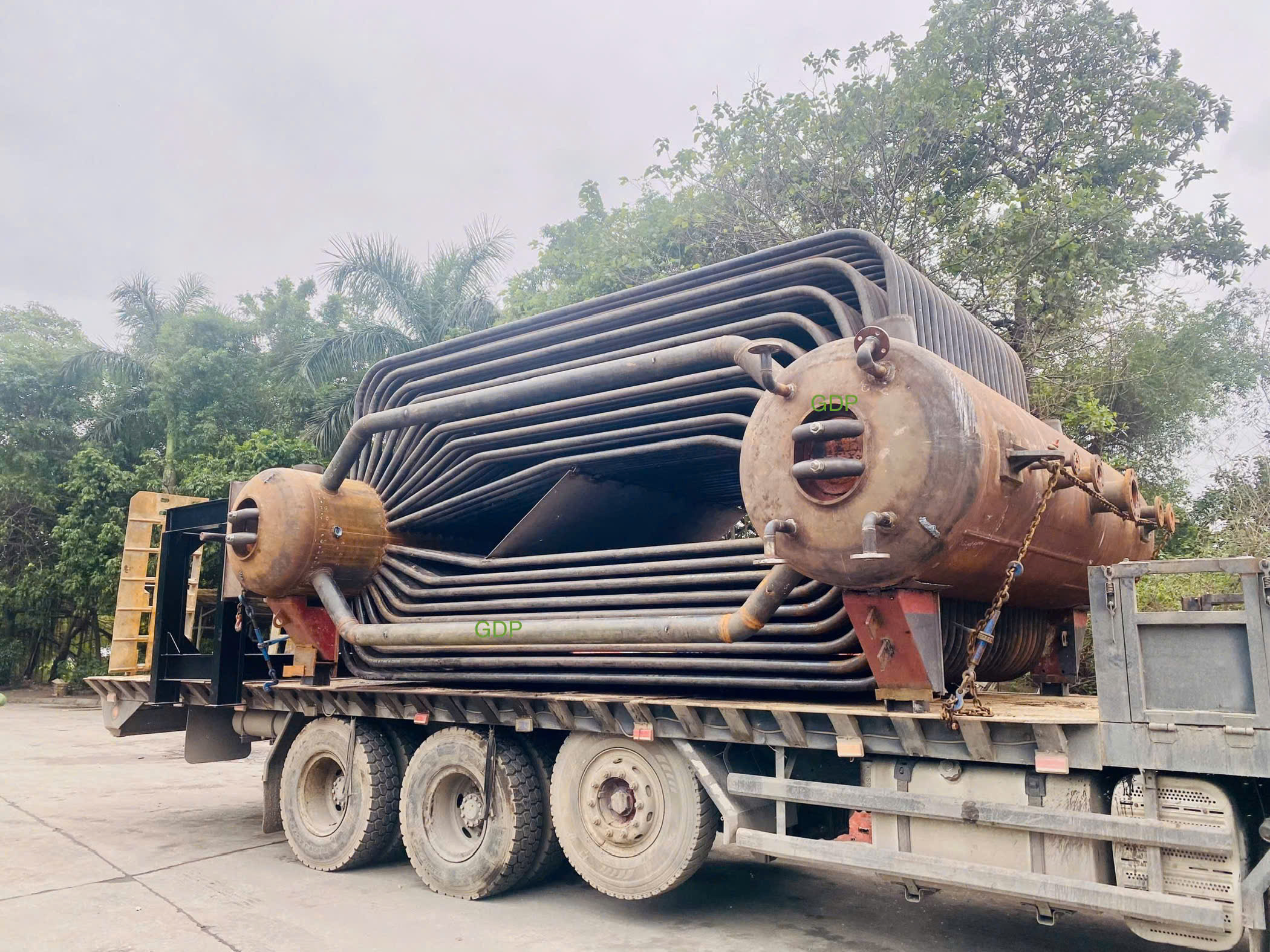 Dự án lò hơi 2 Balong tại nhà máy sản xuất ván ép gỗ Hòa Bình