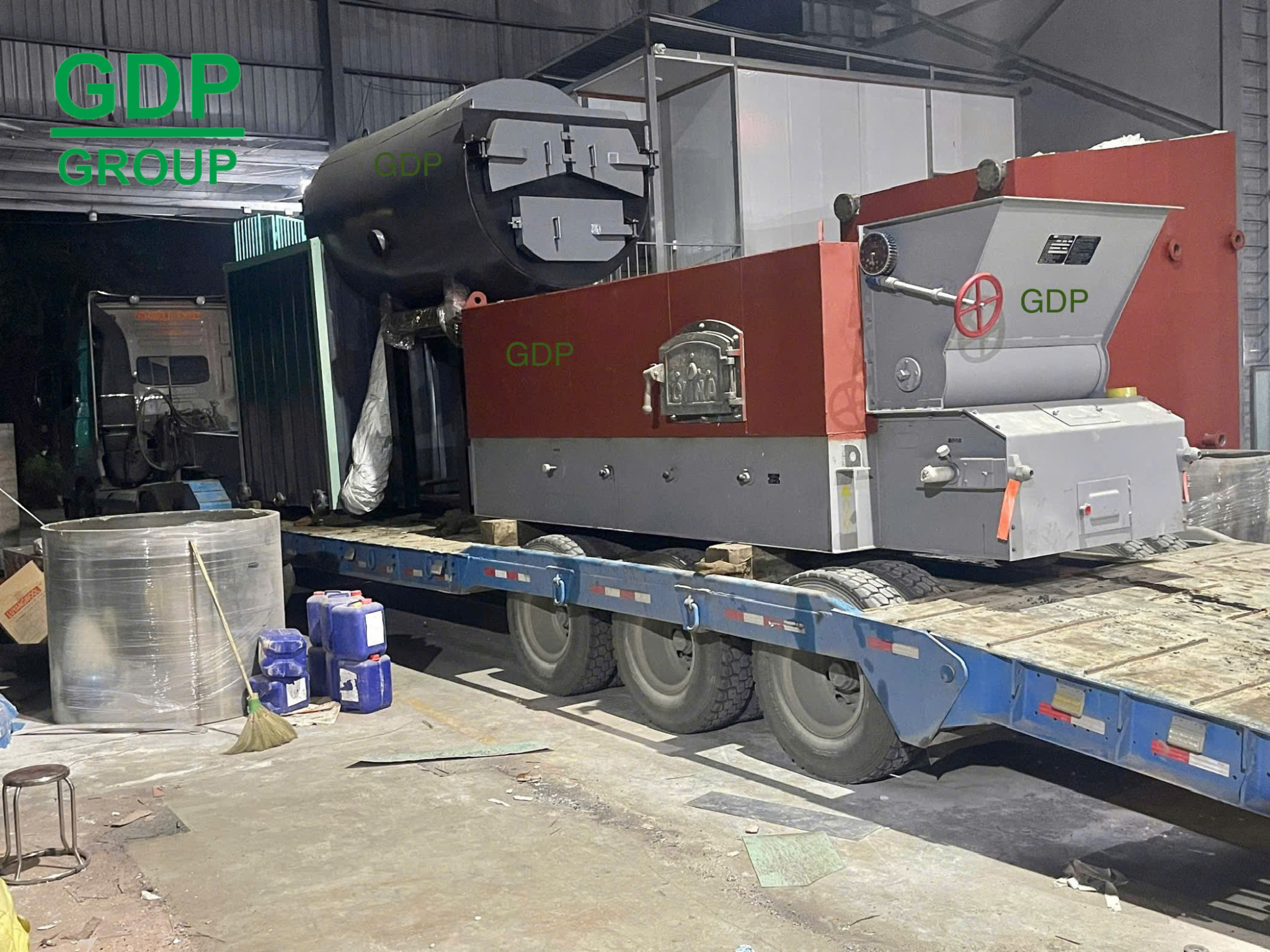 Lắp Đặt Lò Hơi Ghi Xích Tại Công Ty Vinamilk Mộc Châu 