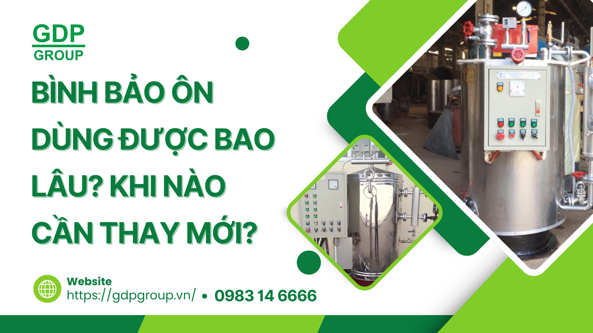 Bình bảo ôn dùng được bao lâu? Khi nào cần thay mới?