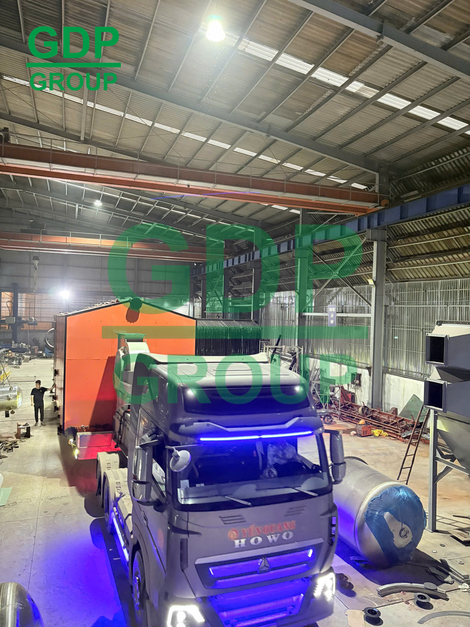 Lò Hơi Tầng Sôi Công Suất 15 Tấn/giờ, Áp Suất 15 Bar