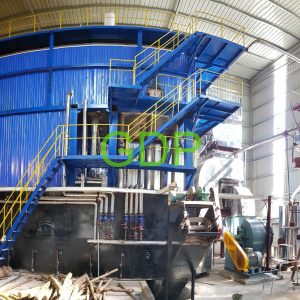 Lò hơi ghi xích, ghi nghiêng