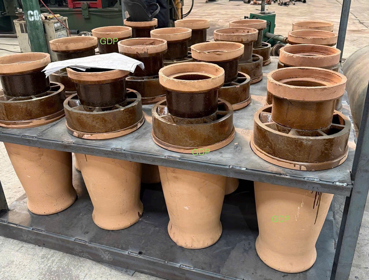 Khử bụi cyclone chùm bằng sứ